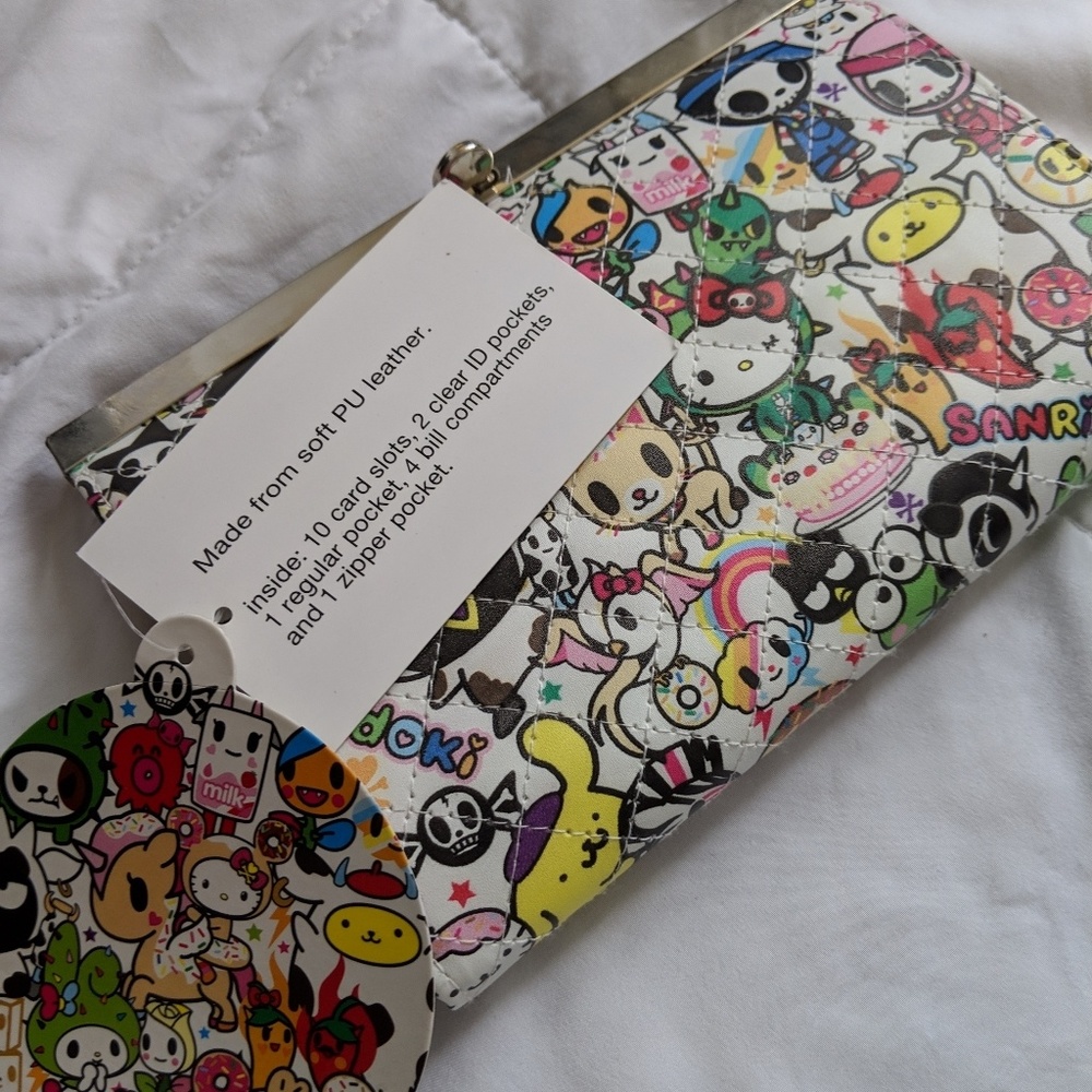 Tokidoki wallet/clutch